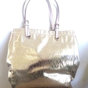 Matalic Gold MICHAEL KORS Purse